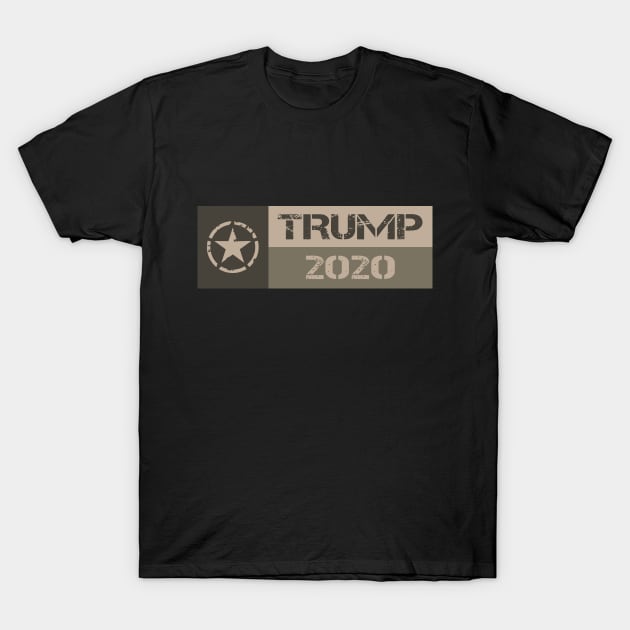 Trump 2020 T-Shirt by Etopix